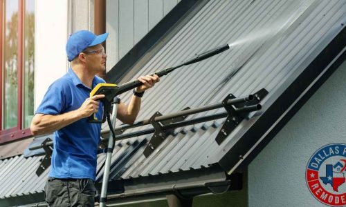 roof pressure washing